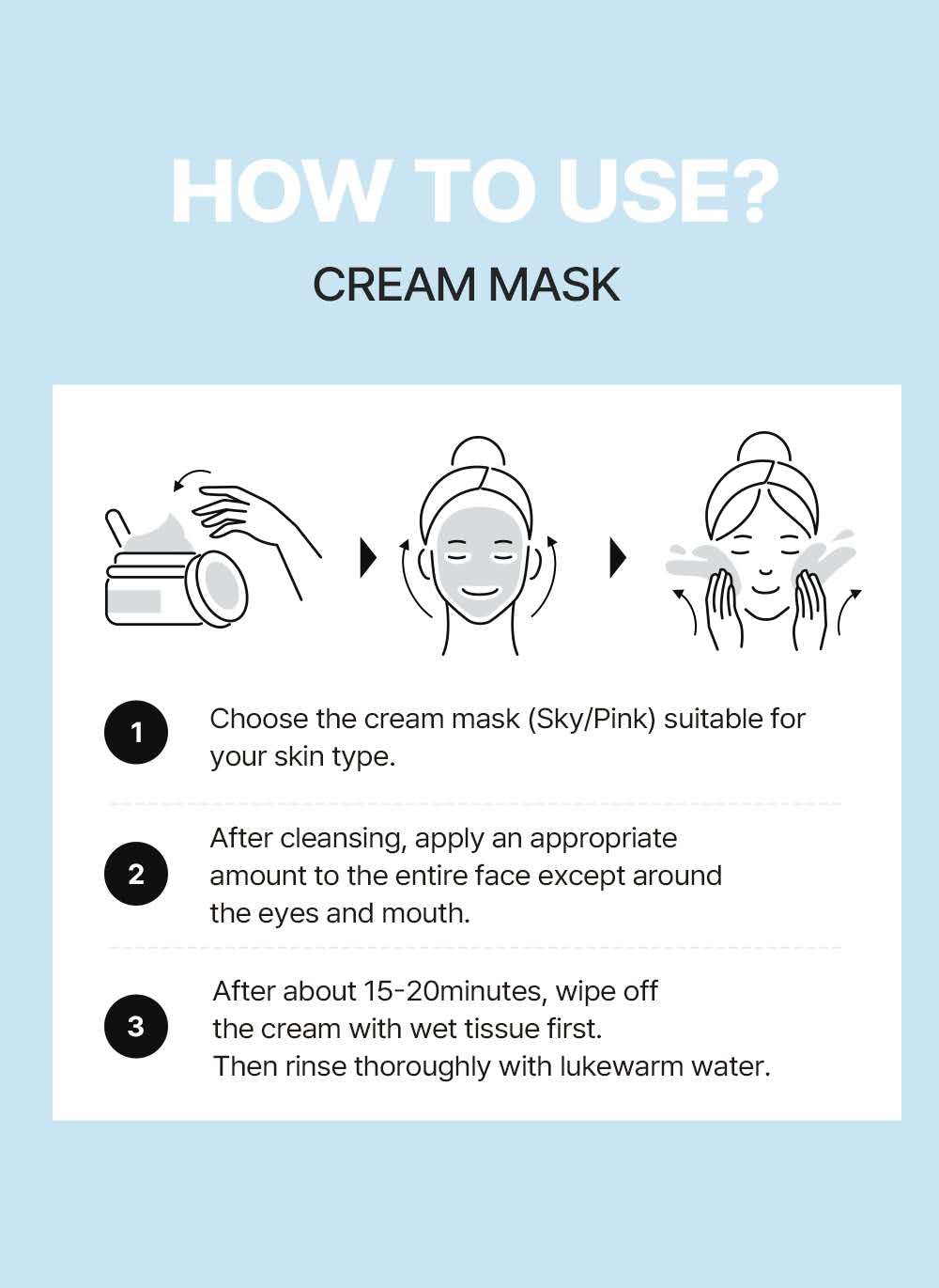 Differ & Deeper Sky Watering Cryo Cream Mask – Hydrating & Soothing Face Mask with Sea Water & Sodium Hyaluronate for Calm, Moisturized Skin | Korean Skincare 5.29oz