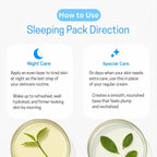 Differ & Deeper Tightening & Firming Sleeping Pack – 7 x 5g Single-Use Night Mask Capsules | Overnight Skin Firming & Moisture Care | Travel-Friendly K-Beauty Skincare