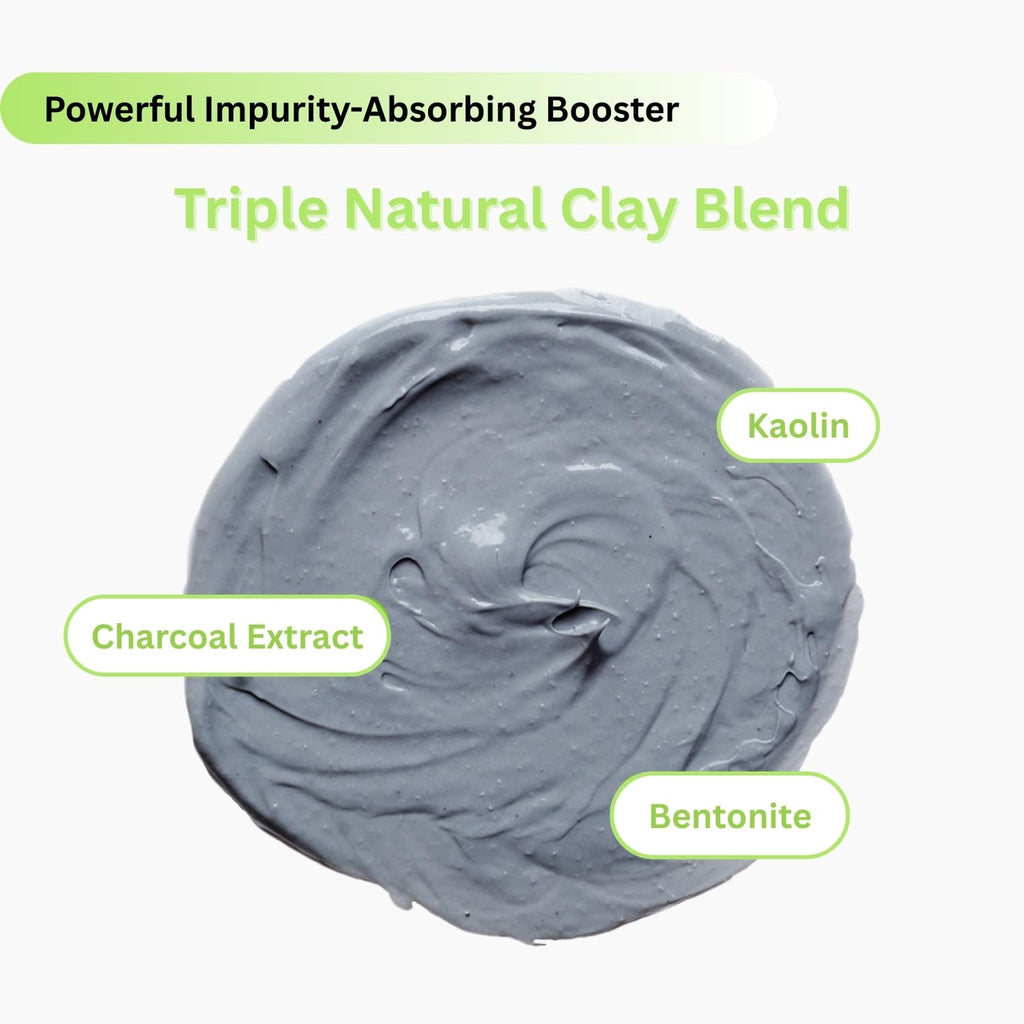 Differ & Deeper Cleansing & Softening Pore Pack – 7 x 5g Single-Use Clay Mask Capsules | Triple Clay Formula for Pore Care & Oil Control | Travel-Friendly K-Beauty Skincare