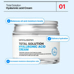 Differ & Deeper Total Solution Vitamin Cream – Brightening Moisturizer for Dull Skin, Lightweight Daily Cream with Vitamin Complex for Radiant Complexion, Korean Skincare 2.47oz