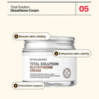 Differ & Deeper Total Solution Vitamin Cream – Brightening Moisturizer for Dull Skin, Lightweight Daily Cream with Vitamin Complex for Radiant Complexion, Korean Skincare 2.47oz