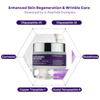Differ & Deeper Ectoin Firming Band Cream – Wrinkle Care & Lifting Cream with Ectoin Complex, 6 Peptides & Heating System for Hydration, Elasticity & Firm Skin – Korean Skincare