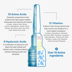 Differ & Deeper Moisture & Revital Skin Booster Starter Pack – Hydrating & Firming Ampoule | Deep Hydration & Skin Elasticity Support | Lightweight & Gentle Formula | Korean Skincare | 2ml*5